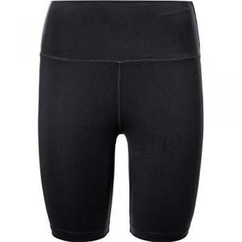 Athlecia Women's Franz High Waist Black Sport Shorts - Regular Fit Size 40