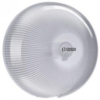 Losdi CP-5006-B Jumbo Star Dispensador Papel Higiénico, Blanco