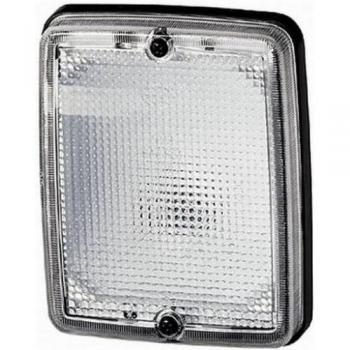 HELLA 2ZR 005 200-051 Halógena-Piloto de marcha atrás - 24/12V - montaje exterior - para fijación vertical/para fijación horizontal - Conector: Conector plano