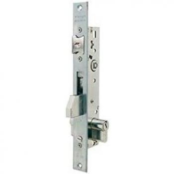 Tesa Assa Abloy 4210303AI Cerradura Monopunto De Palanca Basculante Para Perfiles metálicos Inoxidable Entrada 30 mm 2210