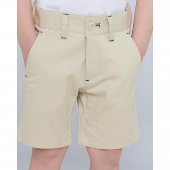 Bermuda de niño tejido gabardina beige Spagnolo