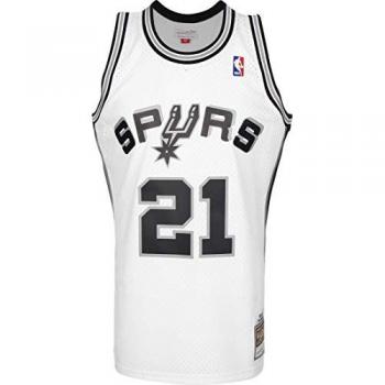 Tim Duncan San Antonio Spurs NBA Swingman Jersey - White, XL
