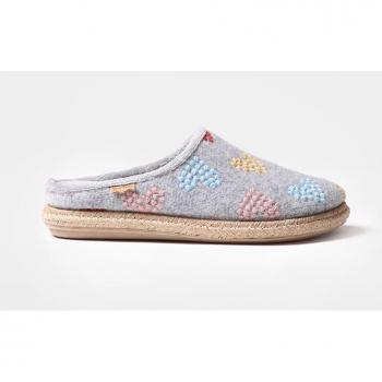 Zapatillas de casa cerradas de mujer Toni Pons Miri-Hf Gris