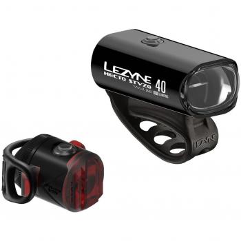 Set de luces LED Lezyne Hecto Drive 40 + Femto USB STVZO