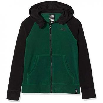 The North Face B Glacier Full Zip H Unisex Niños, Night Green, XL