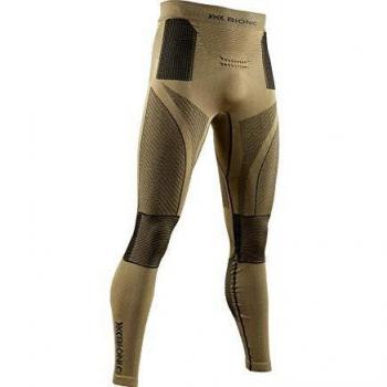 X-Bionic Malla Larga Radiactor 4.0 Hombre Pantalones funcionales, Oro, XL