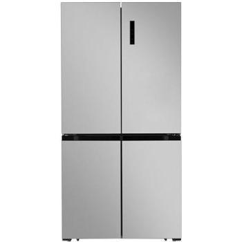Frigorífico Americano Evvo F100x V2 Inox 490L, 4 Puertas, Motor Inverter, Total No Frost, Clase E