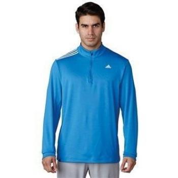 adidas 3 Stripes French Terry BC2351 Chaqueta con Cremallera de Golf, Hombre, Azul, M