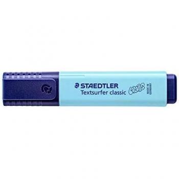 Staedtler 364 C305 Rotulador fluorescente Textsurfer Classic, azul cielo, pack de 10