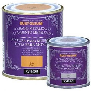 Pintura Efecto Metalizado para Muebles Rust-Oleum 500 ml Oro