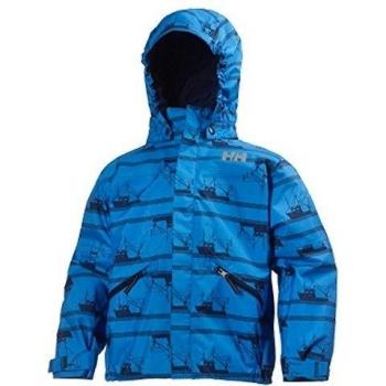 Helly Hansen K Jotun Print - Chaqueta para niños, color azul, talla 3