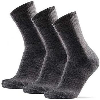 Calcetines Ligeros de Senderismo y Trekking de Lana Merino 3 pares