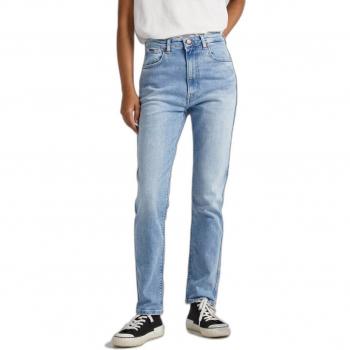 Pepe Jeans Betty High Waist Straight Leg Women's Blue Jeans