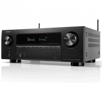 Denon AVR-X2800H Receptor AV 7.2 Canales 150W por Canal, 8K Ultra HD, Dolby Atmos, DTS:X, Bluetooth, Negro