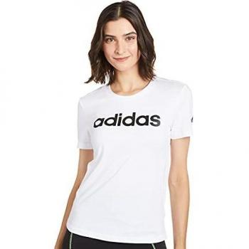 adidas Camiseta W Lin T GL0768 Blanco