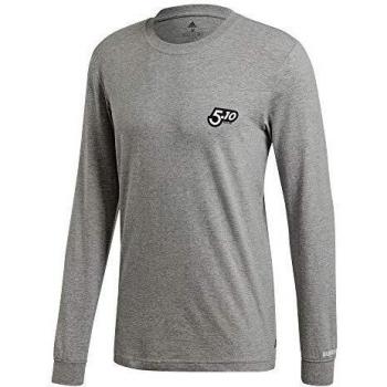 adidas 5.10 GFX LS Camiseta, Hombre, brgrin, XL