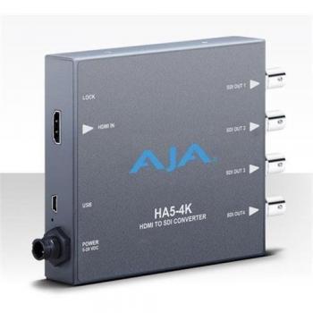 AJA HA5-4K Active Video Converter 4K HDMI to SDI Mini-Converter