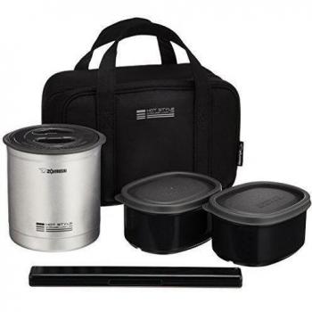 Zojirushi Thermal Lunch Box BENTO BAKO | SZ-MA04-SU Black