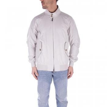 Beige Classic G9 Bomber Jacket for Men by Baracuta