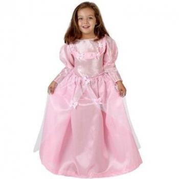 Disfraz de Princesa Rosa para Niñas con Mariposas - Talla 3-4 Años (98-115 cm)