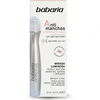 Babaria Anti-Spot Eye Contour Cream, Triple Action for Dark Circles and Wrinkles, 12ml