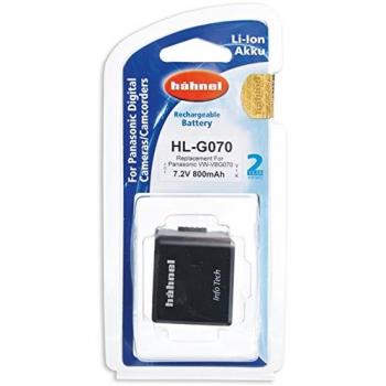 Hähnel HL-G070 - Batería Li-Ion para Panasonic VW-VBG070, 7.2V, 800mAh