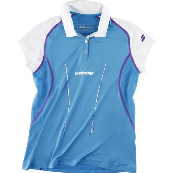 Babolat Match Performance Mujer Polos, Todo el año, Unisex, Color Turquesa - Turquesa, tamaño XS