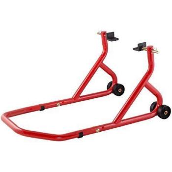 BikiTek Trasero Moto Soporte Caballete Paddock Serie 3 Rojo De Alto Rendimiento