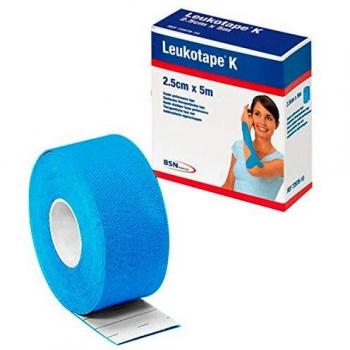 Leukotape K Blue Kinesiology Tape 2.5cm x 5m