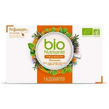 Infusión Nutrisanté Bio hígado y la vesícula 20 bolsitas