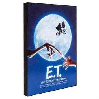 Lámpara Póster E.T. El Extraterrestre A4 con Iluminación LED Canvas Fizz Creations