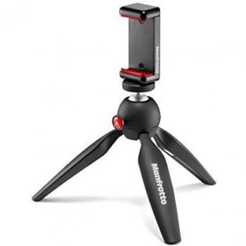 Trípode Manfrotto PIXI Clamp II Negro