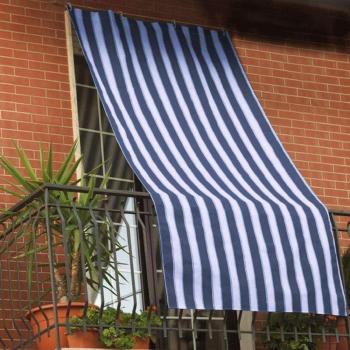 Toldo para sol anillos reforzados resistente a la intemperie 200x290cm Azul