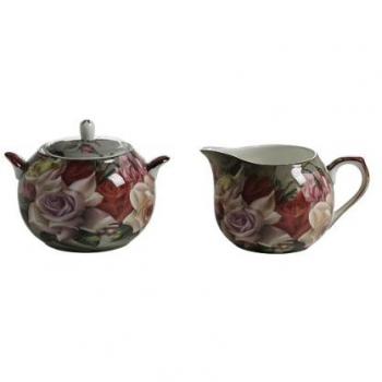 Royal Old England Milch/Zucker-Set Blumenstrauß, in Geschenkbox