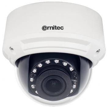 Cámara de Seguridad Domo VR Analógica Ernitec Mercury 7, 2 MP, Visión Nocturna hasta 30 m, Instalación Techo/Pared/Poste, Color Blanco