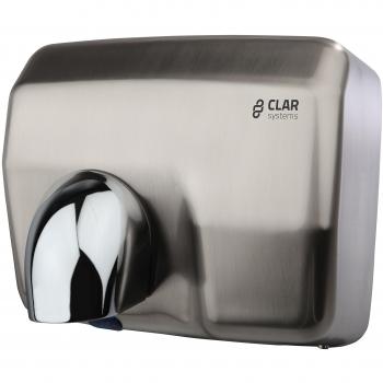 Clar Systems S4100SA Secamanos Óptico Ultra Dry, Acero Inoxidable Satinado