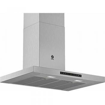 Campana Decorativa de Pared Balay 3BC978HX, 70cm, Acero Inoxidable con 5 Niveles de Extracción y Capacidad de 732 m³/h