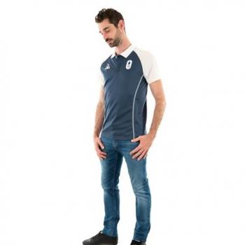 Le Coq Sportif Efro 24 Navy Polo Shirt - 2XL Team France Olympic Edition
