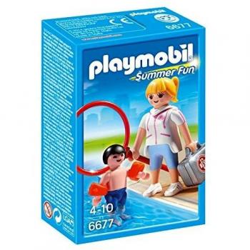 PLAYMOBIL- Summer Fun Vigilante Playsets de Figuras de Juguete, Multicolor