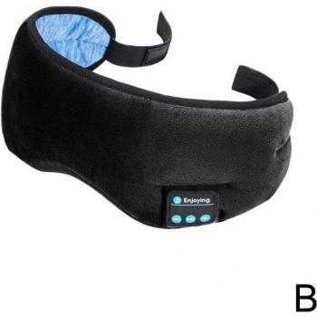 Máscara de dormir Bluetooth inalámbrica con altavoces y micrófono manos libres