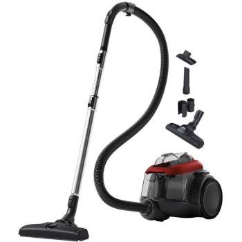 Aspiradora sin bolsa AEG Clean 6000 AL61C2CR, 700 W, 74 dB(A), color rojo