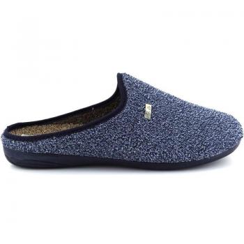 Zapatillas de casa de hombre COSDAM 13501 azul marino