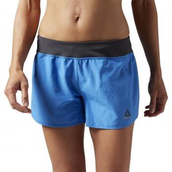 Reebok 4In Woven Short Pantalón Corto, Mujer, Azul