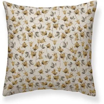 BL Belum Funda de cojín flores con cremallera 45x45 cm