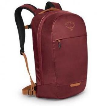 Mochila Osprey Transporter Panel Loader 25L Unisex Rojo Granate