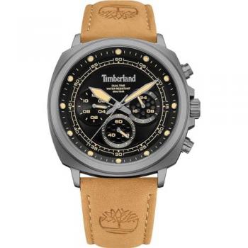 Reloj Multifuncional de Cuarzo para Hombre Timberland Williston Marrón con Correa de Cuero TDWGF0042002