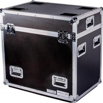 Protec DEEJAY LED Professional Fly Drive Case for Two Lighting Systems with Caster Board