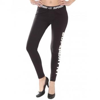 Superdry - Leggings - para mujer negro L