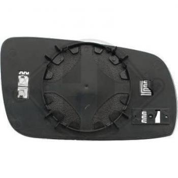 Cristal de espejo retrovisor exterior DIEDERICHS 7830125