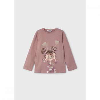 Blusa Mayoral 4073 Rosa Ajuste Regular 3 Años Niña
